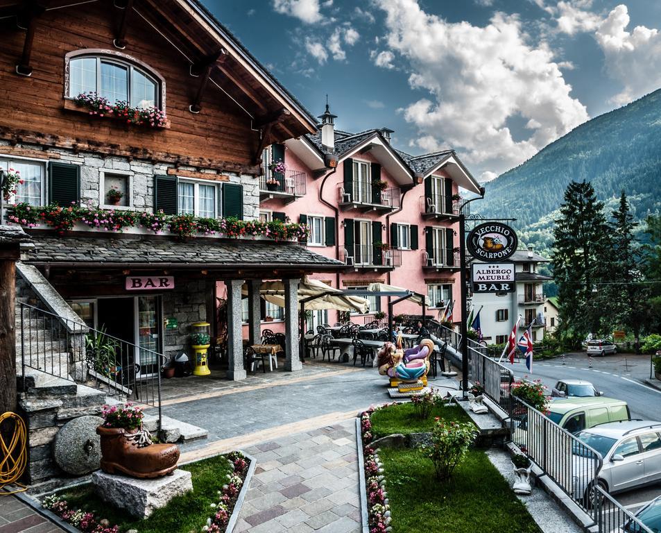 Albergo Meuble Vecchio Scarpone Baceno Bagian luar foto